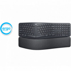 Logitech Ergo K860 tastiera RF senza fili + Bluetooth Italiano Nero