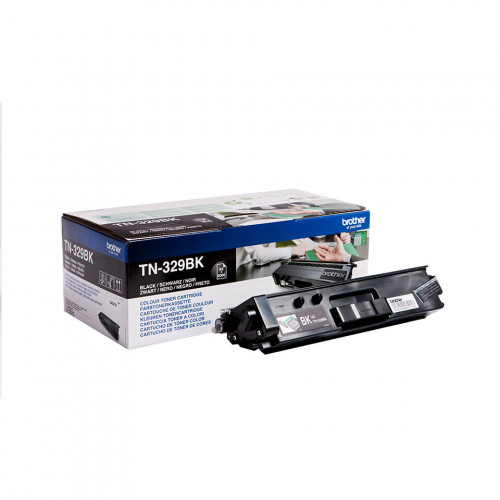 Brother TN-329BK cartuccia toner Originale Nero...