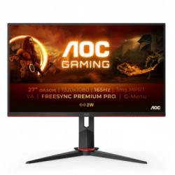AOC 27G2SAE/BK Monitor PC 68,6 cm (27") 1920 x 1080 Pixel Full HD LED Nero, Rosso