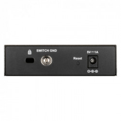 D-Link DGS-1100-05V2 switch di rete Gestito Gigabit Ethernet (10/100/1000) Nero