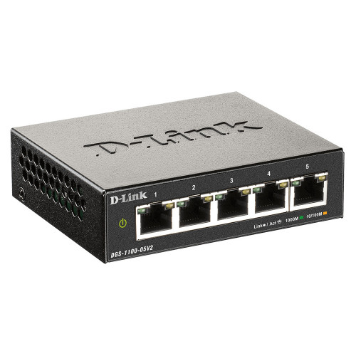 D-Link DGS-1100-05V2 switch di rete Gestito...