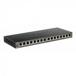 D-Link DGS-1016S switch di rete Non gestito Gigabit Ethernet (10/100/1000) Nero