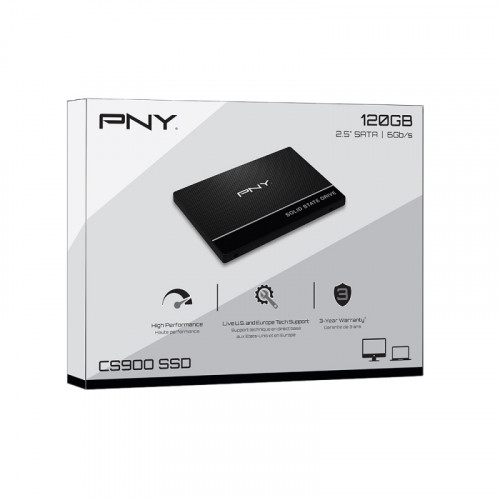 PNY CS900 2.5" 120 GB Serial ATA III 3D TLC NAND