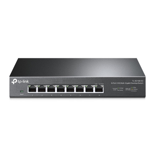 TP-LINK TL-SG108-M2 switch di rete Nero