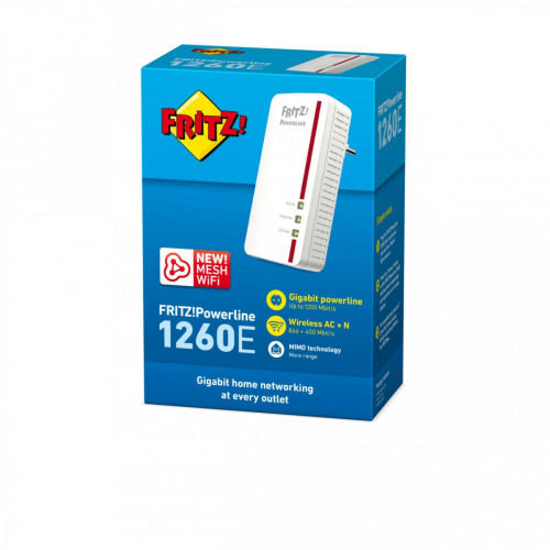 AVM FRITZ!Powerline 1260E International 1200...