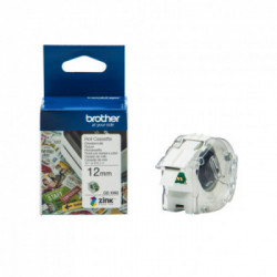 Brother CZ-1002 nastro per etichettatrice Bianco su verde