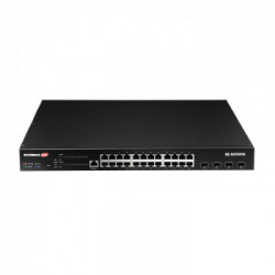 Edimax GS-5424PLX switch di rete Gestito L2 Gigabit Ethernet (10/100/1000) Supporto Power over Ethernet (PoE) 1U Nero