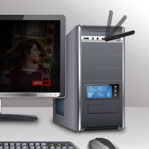 Edimax EW-7822UAD scheda di rete e adattatore...