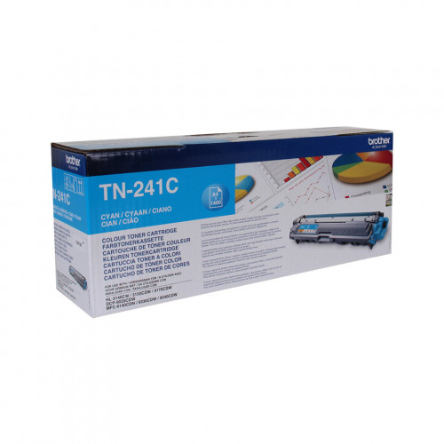 Brother TN-241C cartuccia toner Originale Ciano...