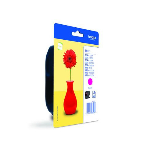 Brother LC-121M Originale Magenta 1 pezzo(i)