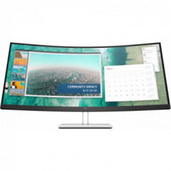 HP E344c 86,4 cm (34") 3440 x 1440 Pixel WQHD LED Nero, Argento