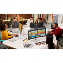 HP E344c 86,4 cm (34") 3440 x 1440 Pixel WQHD LED Nero, Argento