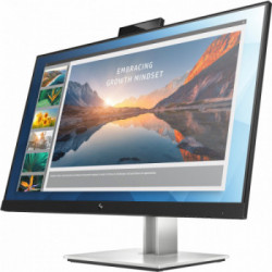 HP E24d G4 60,5 cm (23.8") 1920 x 1080 Pixel Full HD LED Nero, Argento