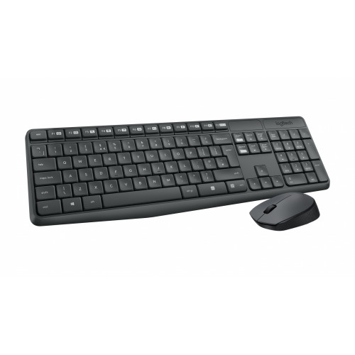 Logitech MK235 tastiera RF Wireless QWERTY US...