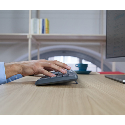 Logitech MK235 tastiera RF Wireless QWERTY US...