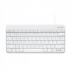 Logitech 920-008147 tastiera per dispositivo mobile Bianco Lightning