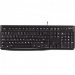 Logitech K120 tastiera USB Croato Nero