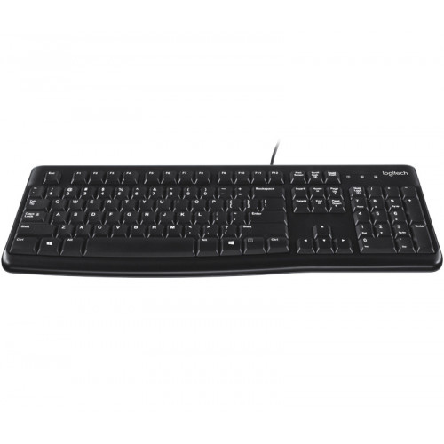 Logitech K120 tastiera USB Croato Nero