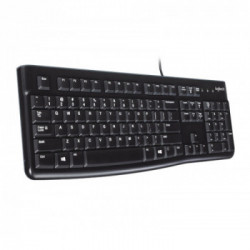 Logitech K120 tastiera USB Croato Nero