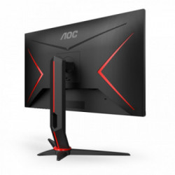 AOC 24G2SU/BK Monitor PC 60,5 cm (23.8") 1920 x 1080 Pixel Full HD Nero, Rosso