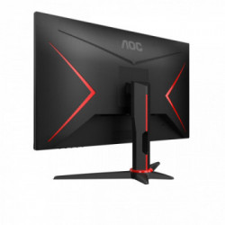 AOC 24G2SAE/BK Monitor PC 60,5 cm (23.8") 1920 x 1080 Pixel Full HD Nero, Rosso
