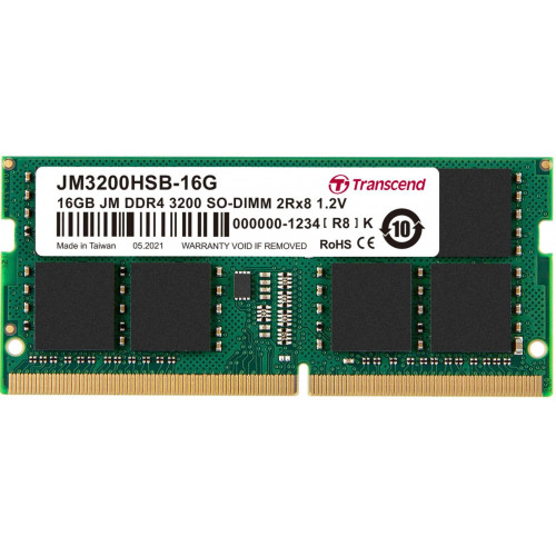 Transcend JetRam JM3200HSB-16G memoria 16 GB...