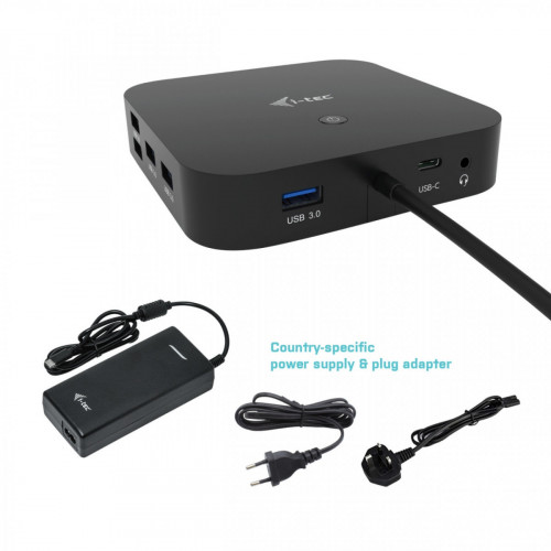 i-tec USB-C HDMI DP Docking Station with Power...