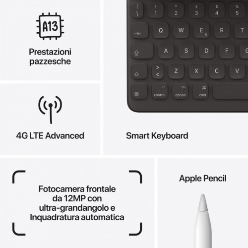 Apple iPad 10.2-inch Wi-Fi + Cellular 256GB -...