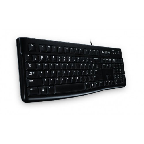 Logitech K120 tastiera USB QWERTZ Tedesco Nero