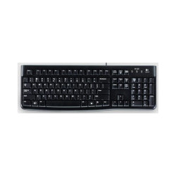 Logitech K120 tastiera USB AZERTY Francese Nero