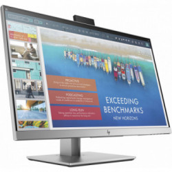 HP EliteDisplay E243d 60,5 cm (23.8") 1920 x 1080 Pixel Full HD LED Grigio, Argento