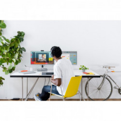 HP EliteDisplay E243d 60,5 cm (23.8") 1920 x 1080 Pixel Full HD LED Grigio, Argento