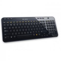 Logitech K360 tastiera RF Wireless QWERTZ Tedesco Nero