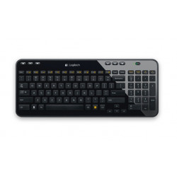 Logitech K360 tastiera RF Wireless QWERTZ Tedesco Nero