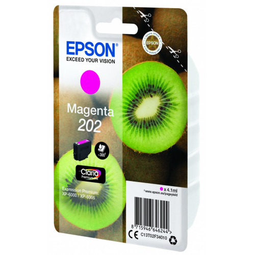 Epson Kiwi Singlepack Magenta 202 Claria...
