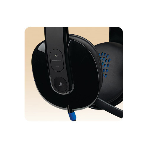 Logitech H540 Cuffia Padiglione auricolare Nero