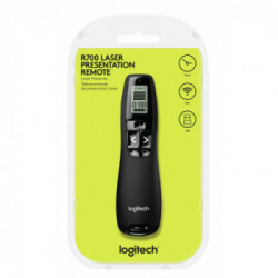 Logitech R700 puntatore wireless RF Nero