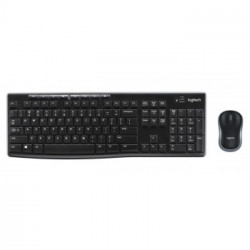 Logitech MK270 tastiera RF Wireless QWERTZ Svizzere Nero