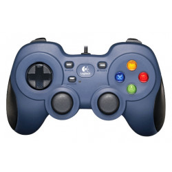 Logitech F310 Gamepad PC USB 2.0 Nero, Blu