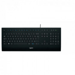 Logitech K280e tastiera USB AZERTY Francese Nero