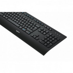 Logitech K280e tastiera USB AZERTY Francese Nero
