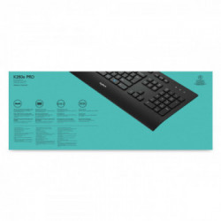 Logitech K280e tastiera USB AZERTY Francese Nero