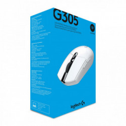 Logitech G G305 mouse Mano destra RF Wireless Ottico 12000 DPI