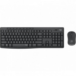 Logitech MK295 Silent Wireless Combo tastiera RF Wireless QWERTY Francese Nero