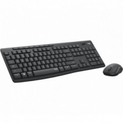 Logitech MK295 Silent Wireless Combo tastiera RF Wireless QWERTY Francese Nero