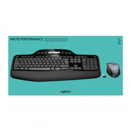 Logitech MK710 tastiera RF Wireless QWERTY US...