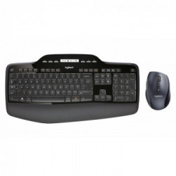 Logitech MK710 tastiera RF Wireless QWERTY Spagnolo Nero
