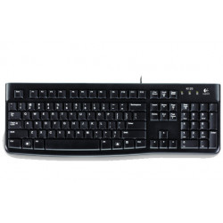 Logitech K120 tastiera USB QWERTZ Ungherese Nero