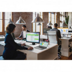 HP EliteDisplay E243i 61 cm (24") 1920 x 1200 Pixel WUXGA LED Nero, Argento