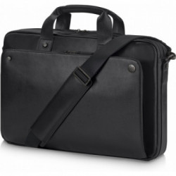 HP Executive Black Leather 15.6 Top Load borsa per notebook